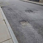 Pothole at 345 Boylston St