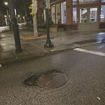 Pothole at Harvard St @ Kent St