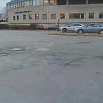 Pothole at 140 Washington St