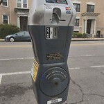 Broken Parking Meter at 340 Harvard St