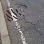 Pothole at 201–241 Newton St