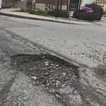 Pothole at 55 Sewall Ave