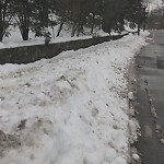 Unshoveled/Icy Sidewalk at 350–410 Newton St, Chestnut Hill