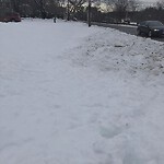 Unshoveled/Icy Sidewalk at 1140 W Roxbury Pkwy, Chestnut Hill