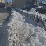 Unshoveled/Icy Sidewalk at 1–99 Wellman St