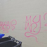 Graffiti at Roberts St