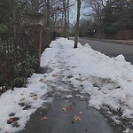 Unshoveled/Icy Sidewalk at 50–56 Euston St