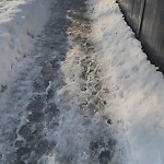 Unshoveled/Icy Sidewalk at 501–511 Chestnut Hill Ave