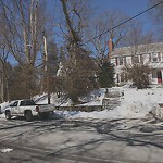 Unshoveled/Icy Sidewalk at 136 Wolcott Rd, Chestnut Hill