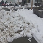 Unshoveled/Icy Sidewalk at 180 South St, Chestnut Hill