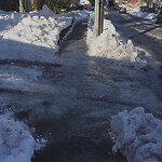 Unshoveled/Icy Sidewalk at 150–198 Sewall Ave