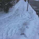 Unshoveled/Icy Sidewalk at 132 Naples Rd