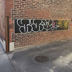 Graffiti at 123 Saint Mary's St