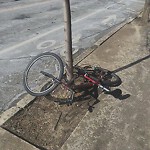 Abandoned Bike at 900 Commonwealth Ave